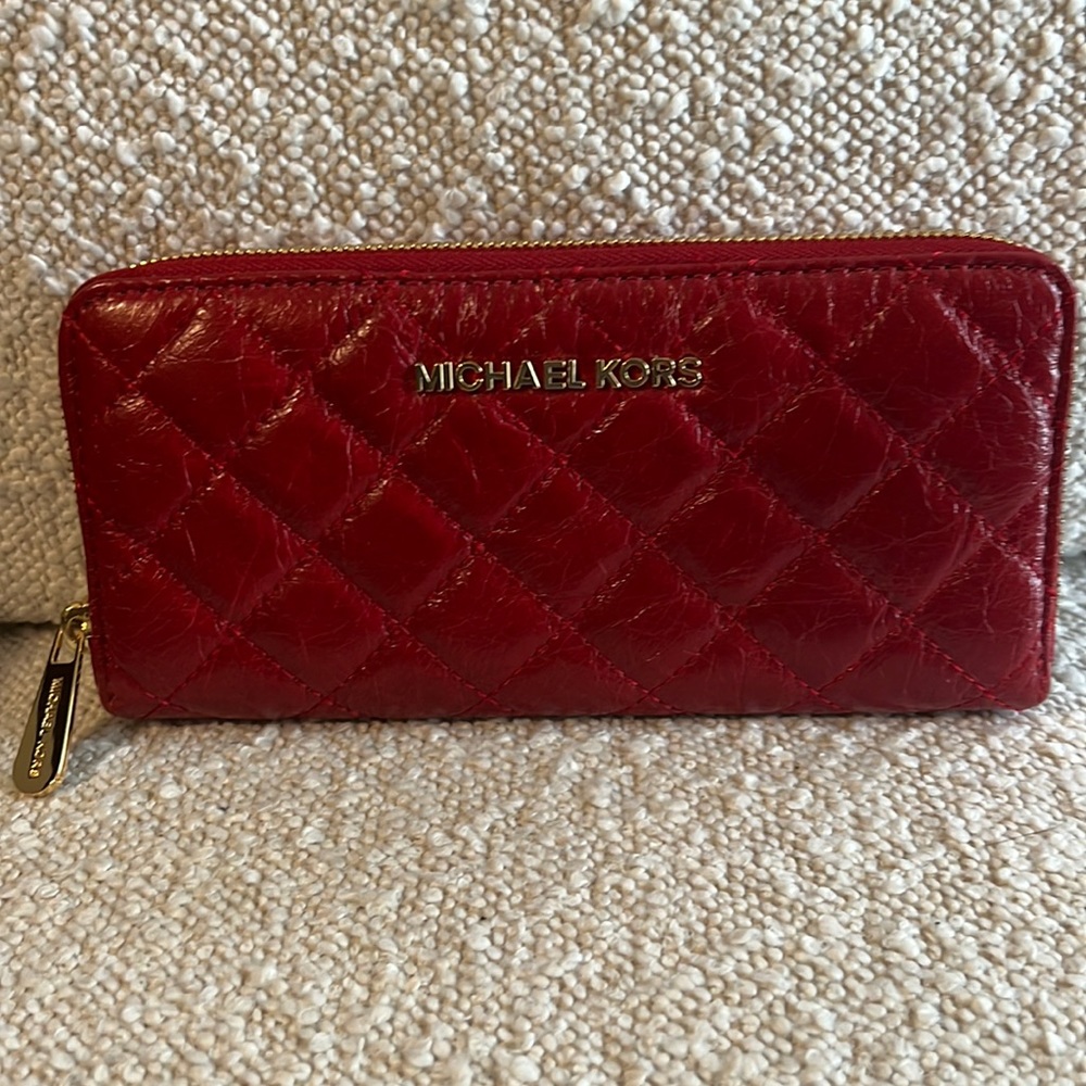 Michael Kors leather wallet